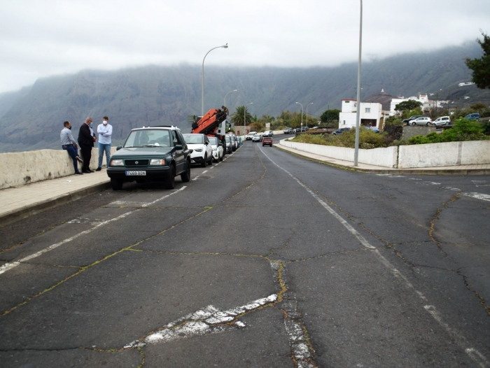 La Frontera ejecuta obras de saneamiento en las calles de San Salvador y El Drago